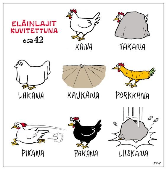 ElÃ¤inlajit 42
