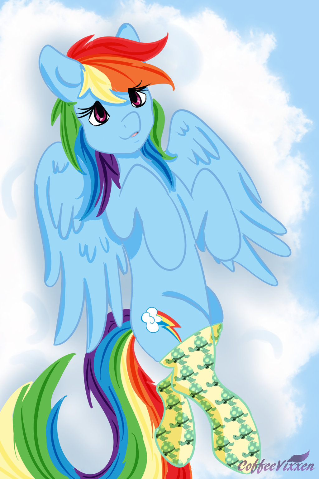1462672__safe_artist-colon-coffeevixxen_rainbow+dash_clothes_cloud_female_laying+down_mare_pegasus_pony_smiling_solo_stockings_thigh+highs.jpeg