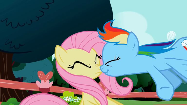 402806__safe_rainbow+dash_fluttershy_screencap_scrunchy+face_out+of+context_boop_may+the+best+pet+win.jpg