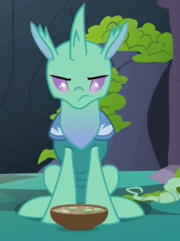 1526011__safe_screencap_to+change+a+changeling_spoiler-colon-s07e17_animated_changedling_changeling_cropped_cute_cuteling_food_gif_happy_mango+juice_so.gif