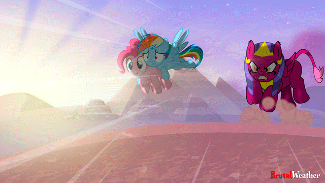 1612015__safe_artist-colon-brutalweather+studio_pinkie+pie_rainbow+dash_sphinx+%28character%29_angry_animated_chase_desert_egypt_flying_happy_i+can%27t.gif