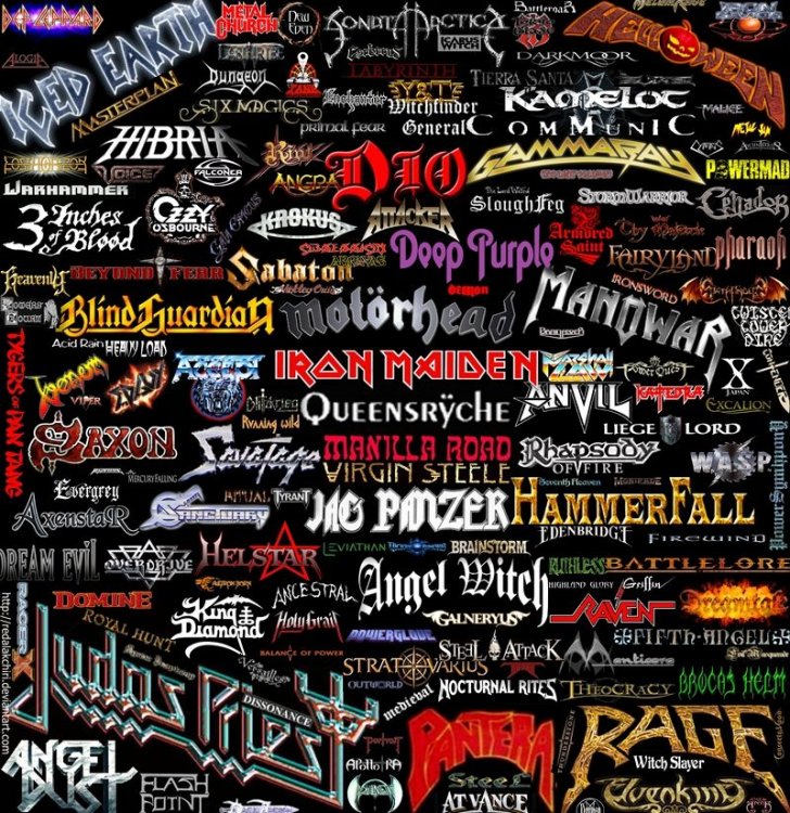 heavy and power metal | Heavy metal bands, Power metal, Metal albums