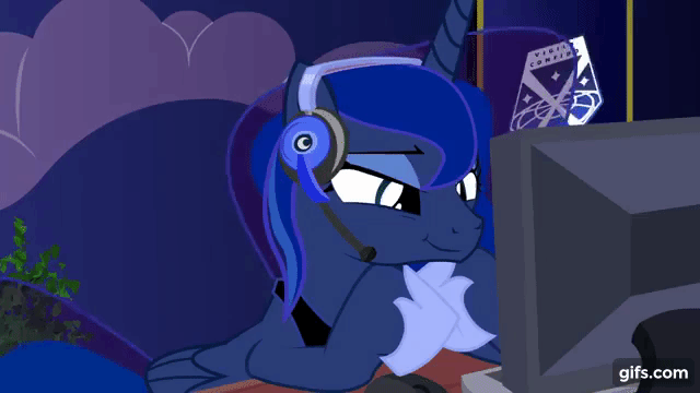 1565524__safe_artist-colon-yudhaikeledai_princess+luna_animated_computer_computer+mouse_cute_gamer+luna_gif_headphones_headset_lunabetes.gif
