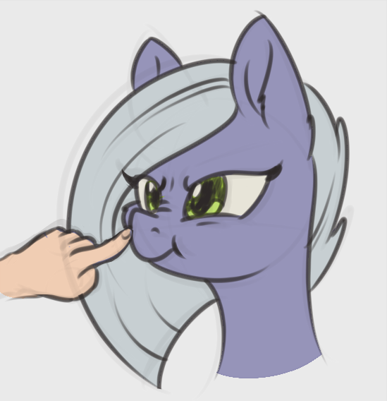 1667974__safe_artist-colon-dusthiel_limestone+pie_annoyed_boop_earth+pony_female_human_mare_scrunchy+face.png