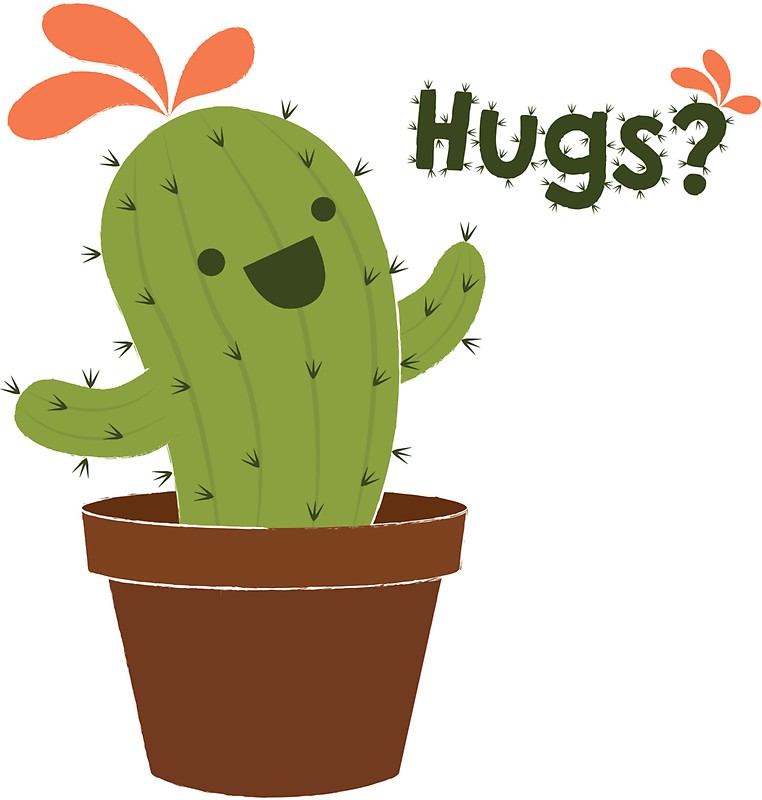 Image result for cactus hug