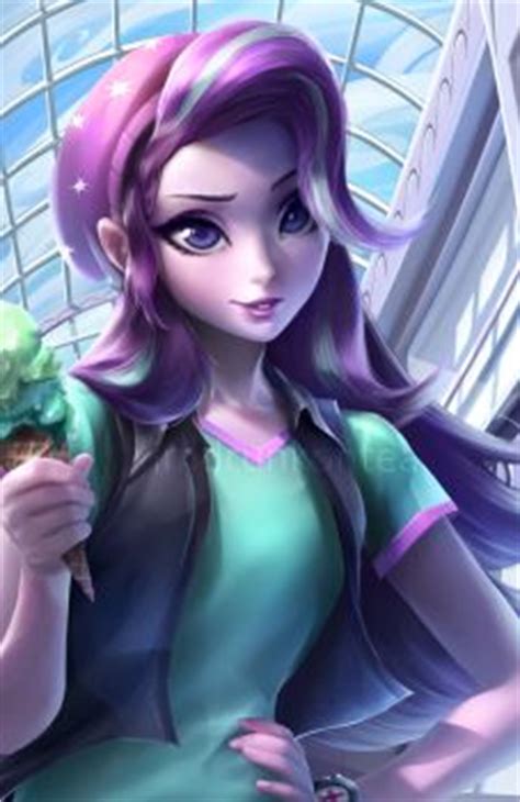 Image result for eg sunset shimmer and starlight glimmer fan art ice cream