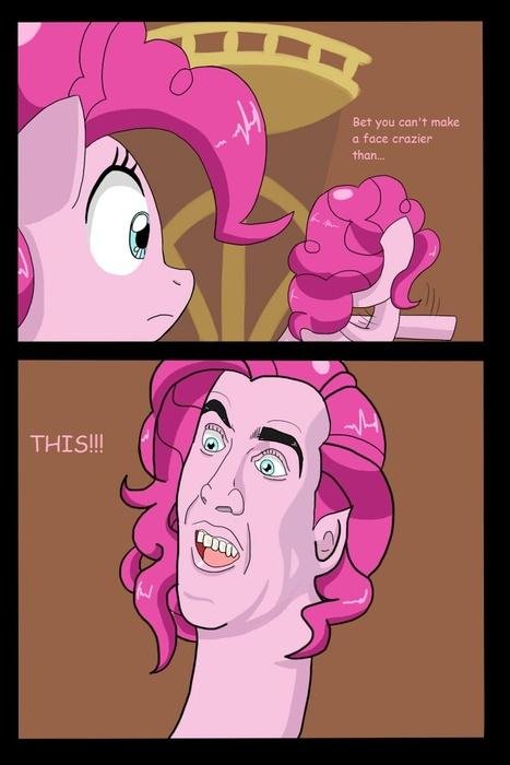 Image result for Pinkie Pie face meme