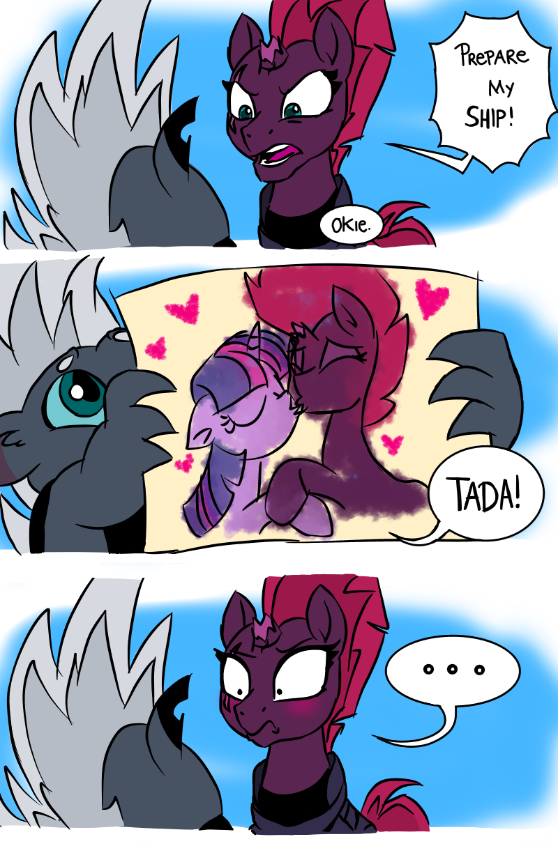 shipping tempest shadow emositecc my little pony the movie twilight sparkle comic grubber - 9089247744