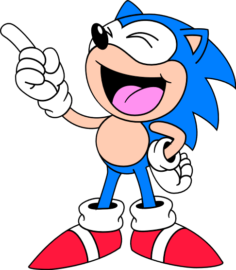 Image result for sonic laughing
