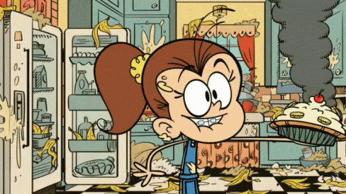 Pie To The Face GIF - LoudHouse LoudHouseGifs Nickelodeon ...