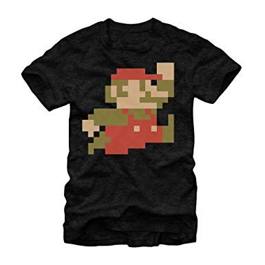 Image result for Mario T-shirt