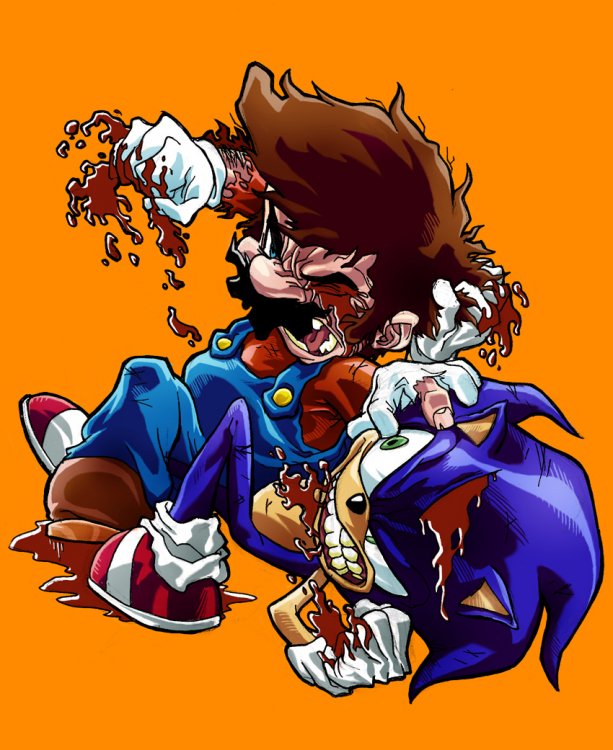 BATTLE: Sonic The Hedgehog vs Mario