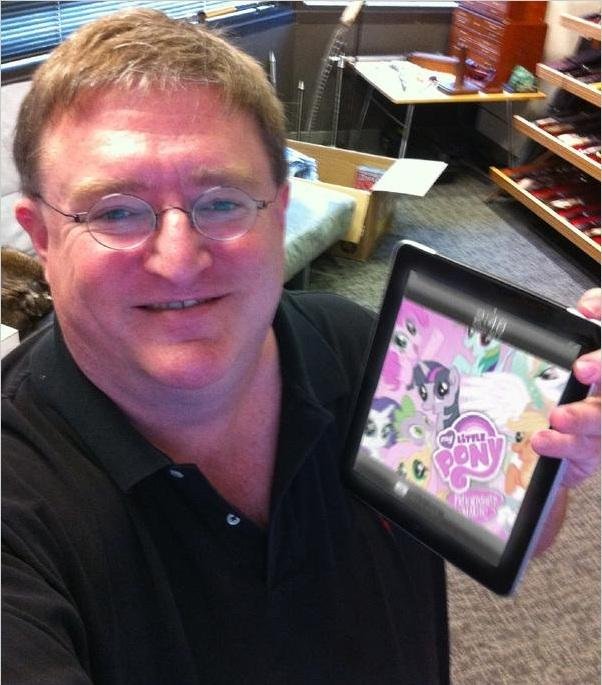 Gabe Newell Pinkie Pie My Little Pony: Friendship Is Magic Rarity Rainbow Dash Twilight Sparkle Applejack