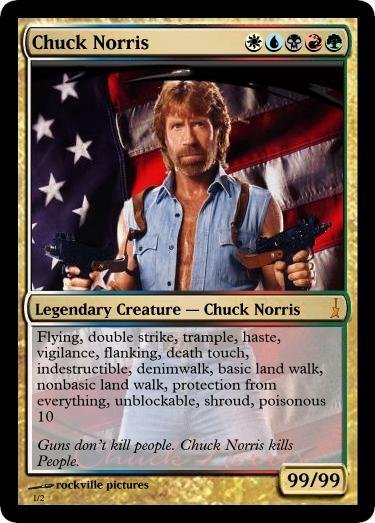 Chuck Norris Magic card by rockvillepictures on DeviantArt