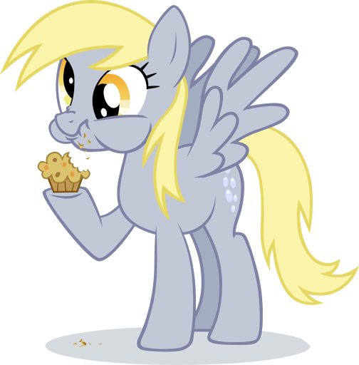 Image result for mlp eat muffin