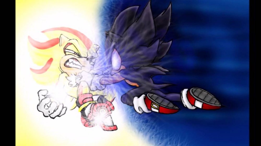 Dark Super Shadow Vs Dark Super Sonic | www.pixshark.com ...