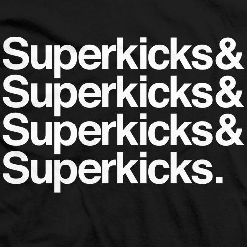 Image result for superkicks shirt