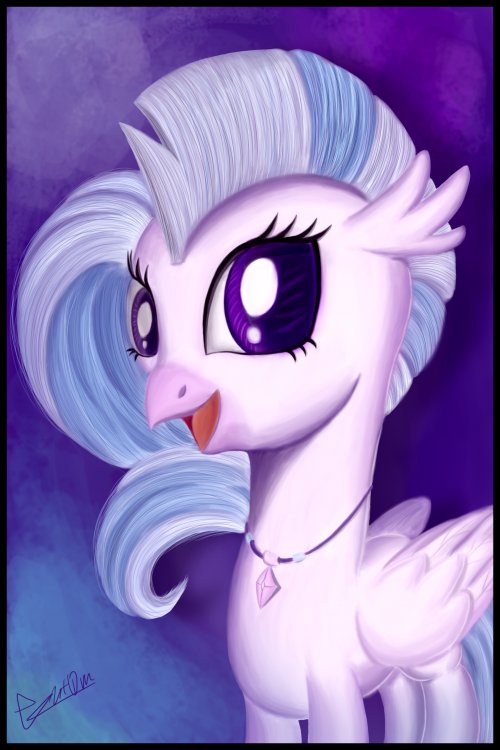 ArtStation - Silverstream the hippogriff, The Unconsistent One