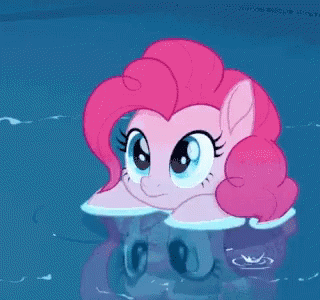 Pink My Little Pony GIF - Pink MyLittlePony Swimming - Discover ...