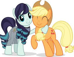 Image result for Applejack and Pinkie