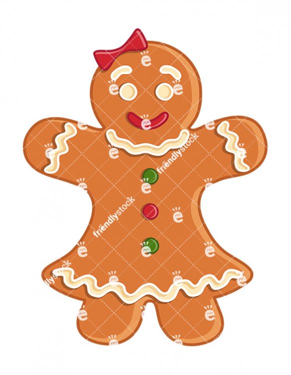 8-gingerbread-woman-isolated-vector-clip