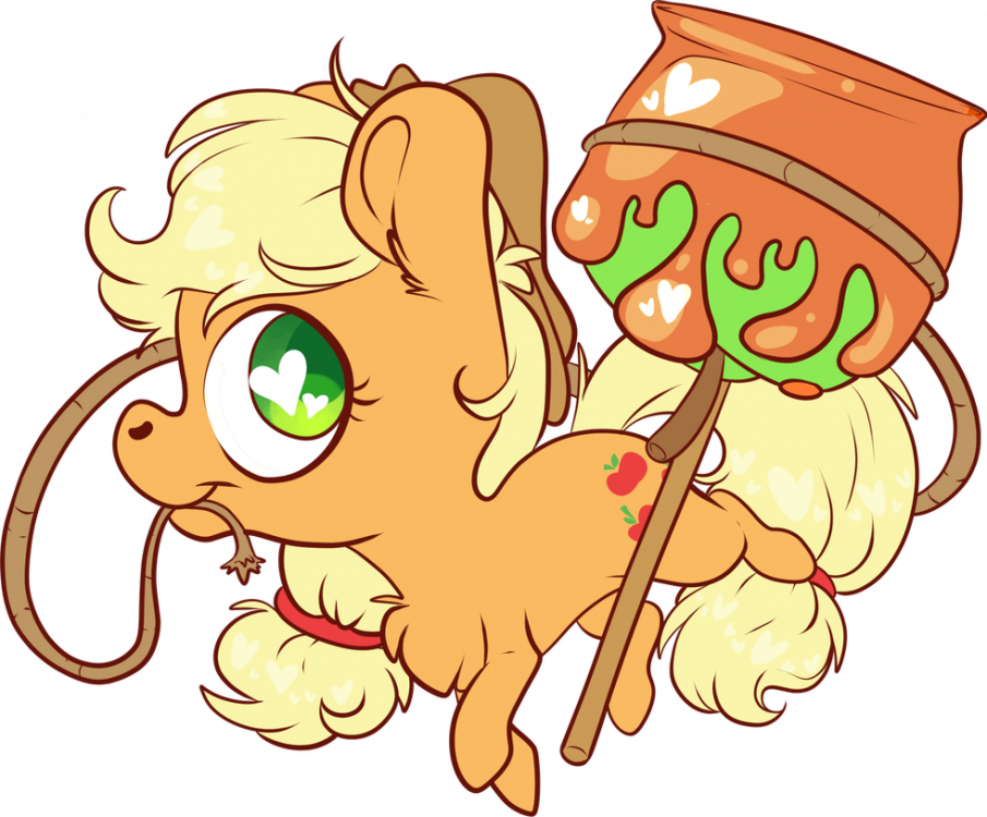 caramel_apple_applejack_by_cutepencilcas