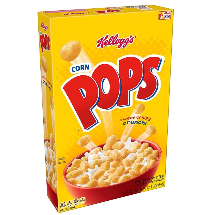 Amazon.com: Kellogg's Corn Pops, 12.5 oz: Breakfast Cereals