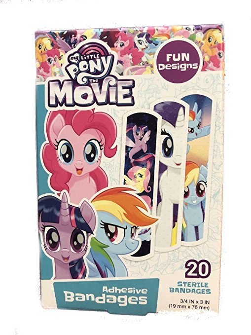 New &quot;My Little Pony: The Movie&quot; Adhesive Bandages Bundle ...