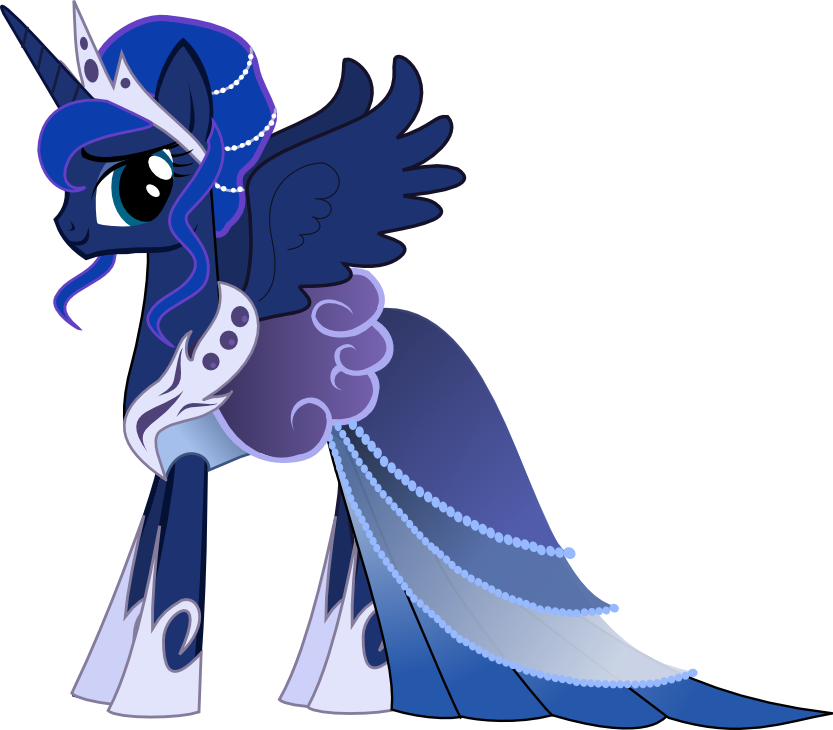 Princess Luna Gala Dress by Senwyn1