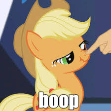 Image result for mlp boop gif