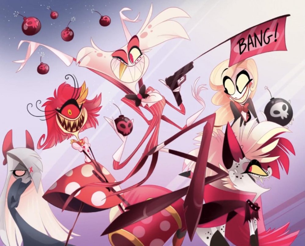 Image result for HAZBIN HOTEL WALLPAPER
