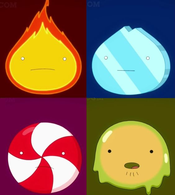 Elemental: Fire, Ice, Candy and Slime