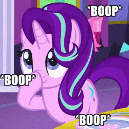 Boop Oops GIF - Boop Oops Mlp - Discover & Share GIFs