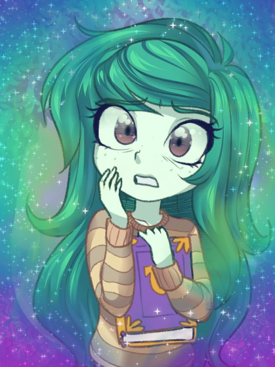 wallflower blush (equestria girls) drawn by rileyav - Bronibooru