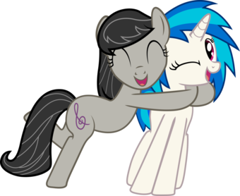 Image result for mlp octavia and dj pon3 sexy
