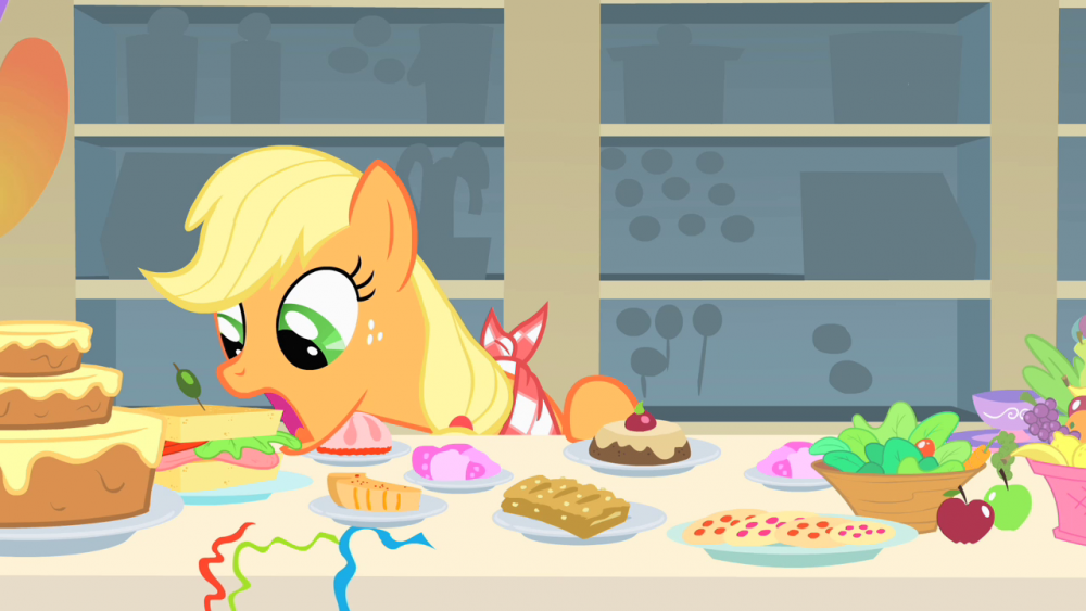 Image result for mlp applejack eat