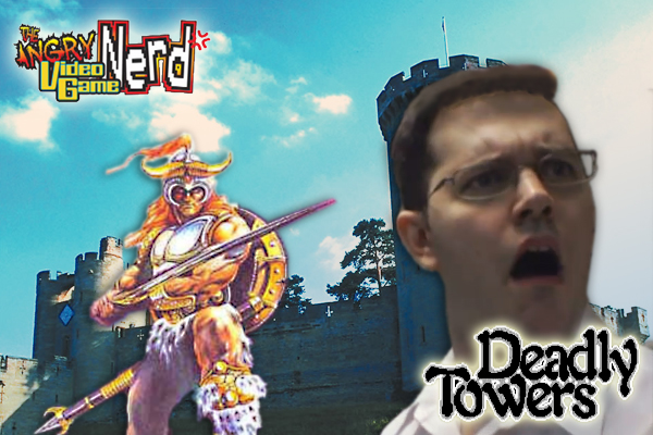 AVGN_Deadly_Towers_Title_Redux_by_Michae