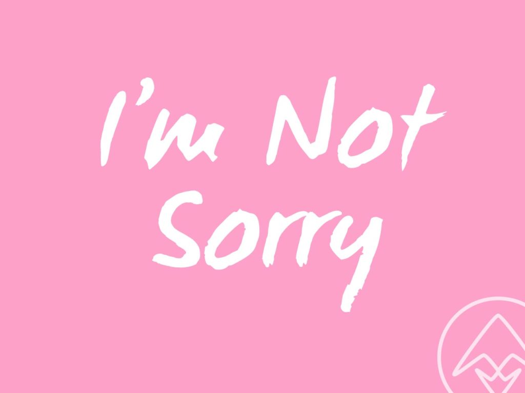 Image result for i'm not sorry