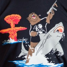 Bear-Shark-Gun-Wolf-T-Shirt-Mushroom-Clo