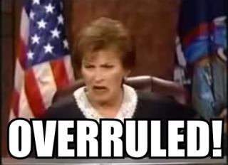 Image result for Judge Judy overruled