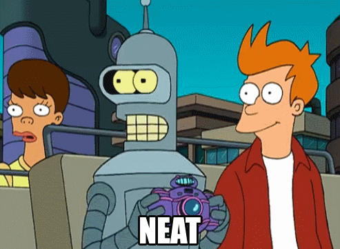 Image result for bender neat gif