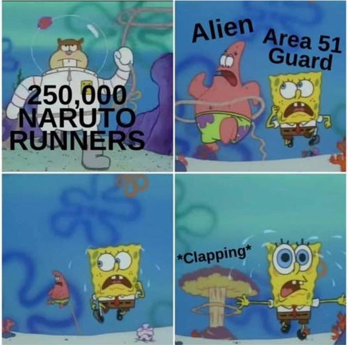 area 51 naruto runner Memes & GIFs - Imgflip