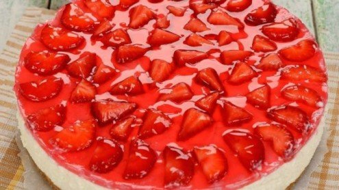 Diabetic No Bake Sugar Free Strawberry Cheesecake - Can U Still ...