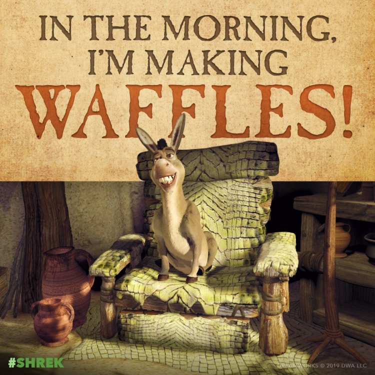 DreamWorks Animation on Twitter: "Pass the syrup! What's your favorite  Donkey quote? #Shrek… "