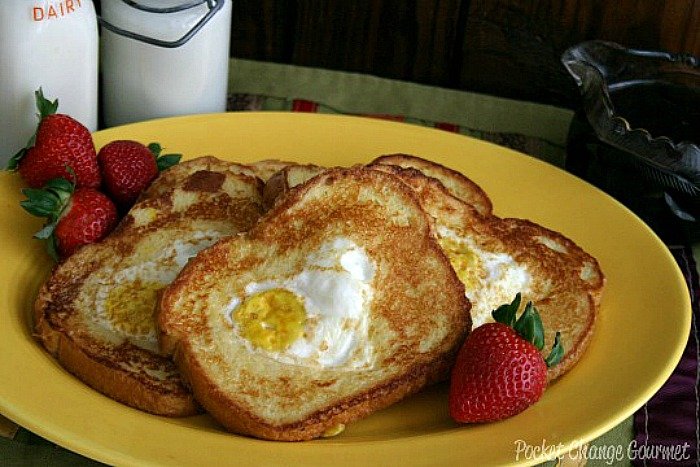 Image result for egg in a frame french toast