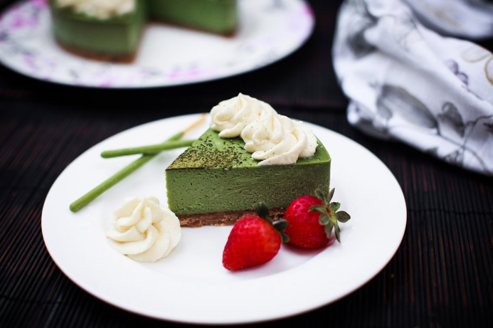 Instant Pot Matcha Cheesecake Recipe – FOOD is Four Letter Word