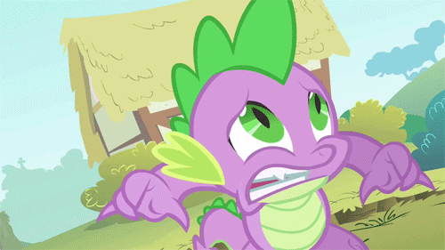 My-Little-Ponys-Spike-Cowers-In-Fear.gif
