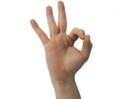 Image result for ok finger sign