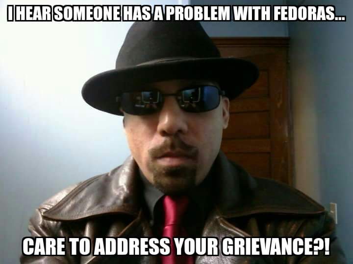 Image result for fedora meme