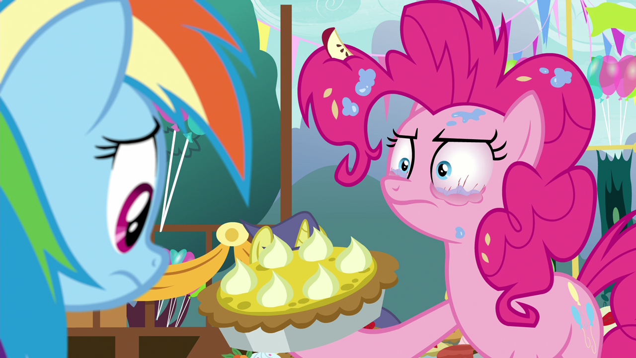 Pinkie_Pie_forcing_yet_another_pie_on_Ra